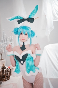 Coser面饼仙儿 NO.088 初音兔女郎 [17P-139MB]