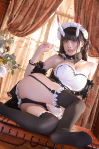 水淼Aqua – NO.131 AzurLane诺西罗女仆 [61P-78MB]